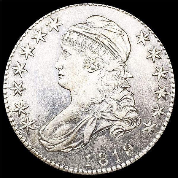 1819 Capped Bust Half Dollar CHOICE AU