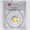Image 2 : 2011 1/4 Sov .06oz Gold G. Britain PCGS PR69 DCAM