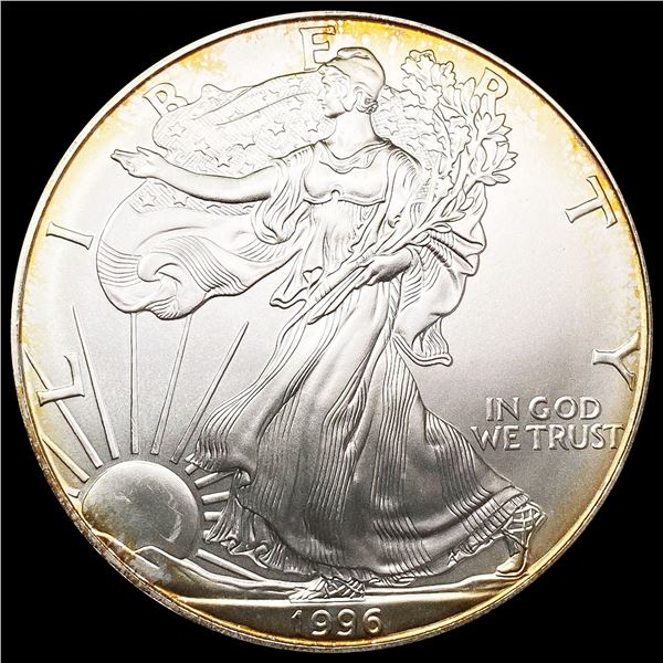 1996 American 1oz Silver Eagle SUPERB GEM BU