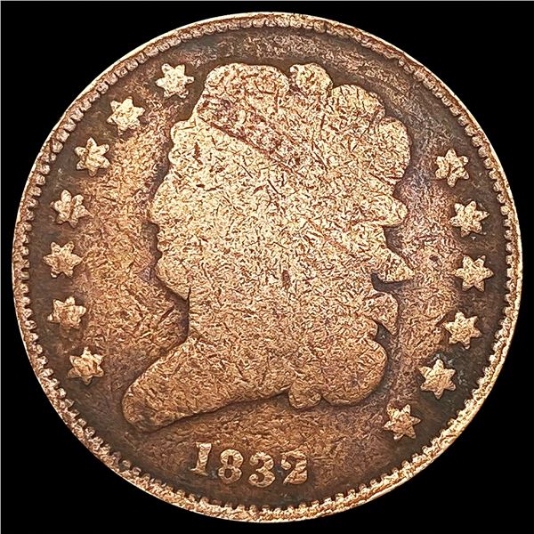 1832 Classic Head Half Cent NICELY CIRCULATED