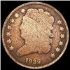 Image 1 : 1832 Classic Head Half Cent NICELY CIRCULATED
