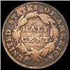 Image 2 : 1832 Classic Head Half Cent NICELY CIRCULATED