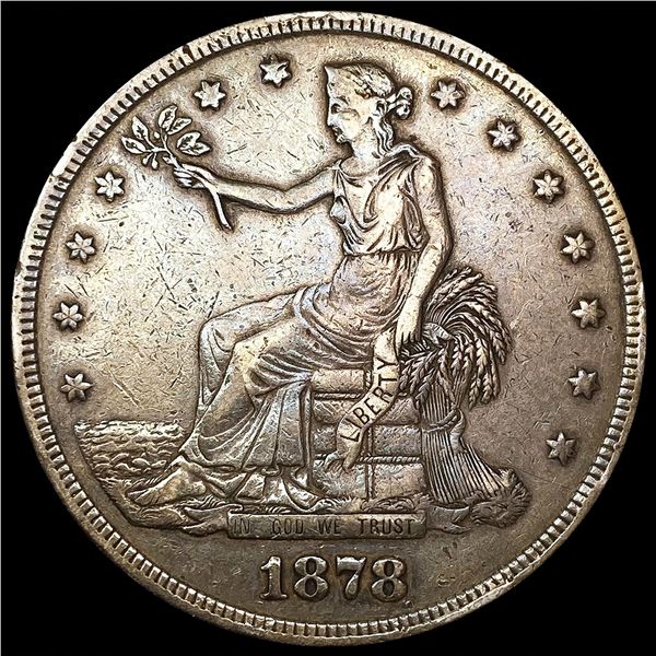 1878-S Silver Trade Dollar LIGHTLY CIRCULATED