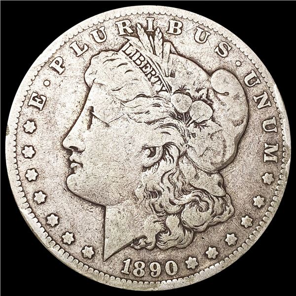 1890-CC Morgan Silver Dollar NICELY CIRCULATED