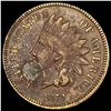 Image 1 : 1873 Open 3 Indian Head Cent LIGHTLY CIRCULATED