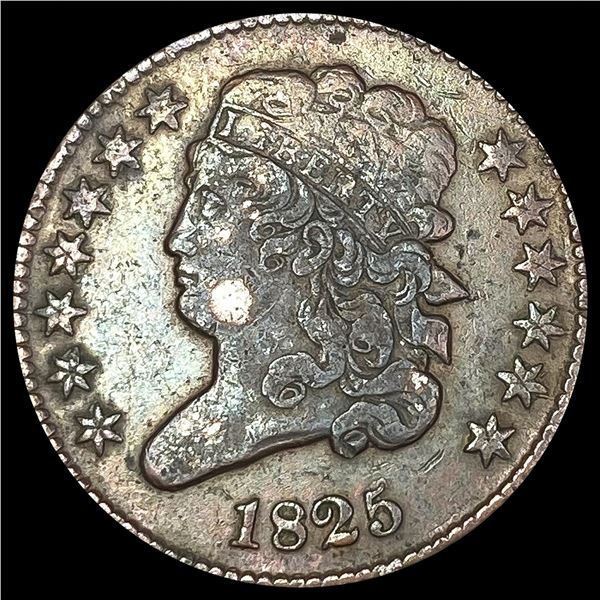 1825 Classic Head Half Cent NICELY CIRCULATED