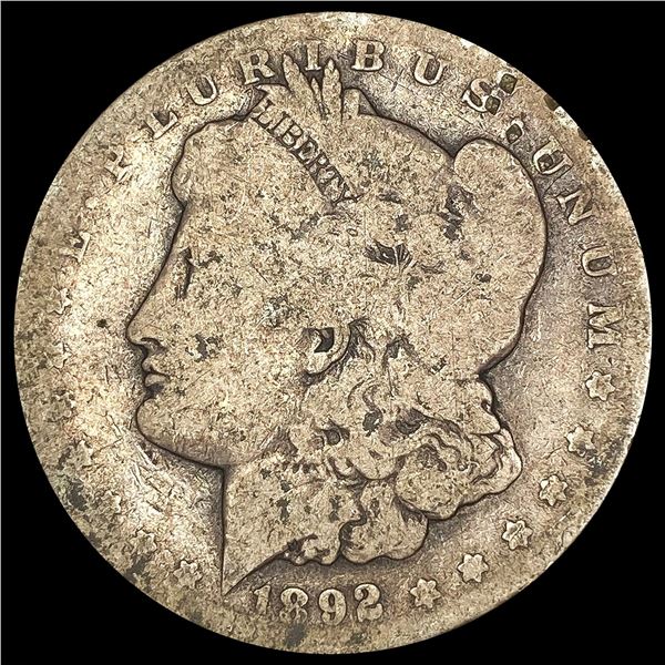 1892-CC Morgan Silver Dollar NICELY CIRCULATED