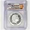 Image 1 : 2024 1oz Silver MAGA King Trump ICG BU DCAM