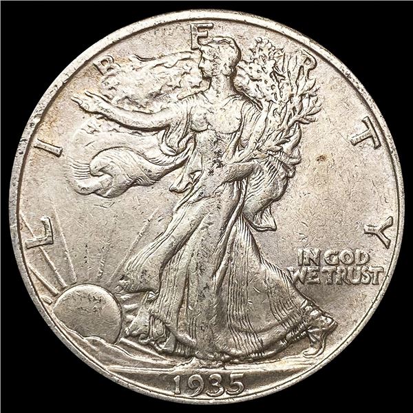 1935-S Walking Liberty Half Dollar CLOSELY