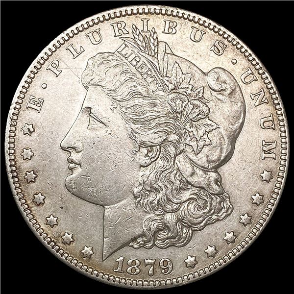 1879-S Morgan Silver Dollar NEARLY UNCIRCULATED