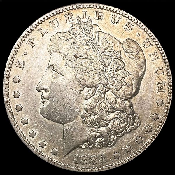 1884-S Morgan Silver Dollar CLOSELY UNCIRCULATED