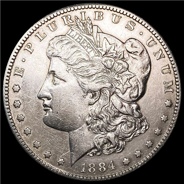 1884-S Morgan Silver Dollar NEARLY UNCIRCULATED