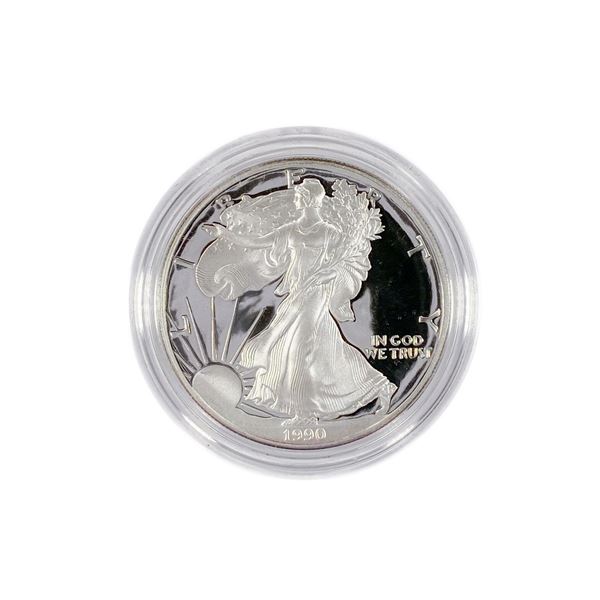 1990-S American 1oz Silver Eagle Proof