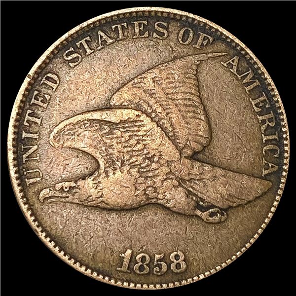 1858 Flying Eagle Cent LIGHTLY CIRCULATED