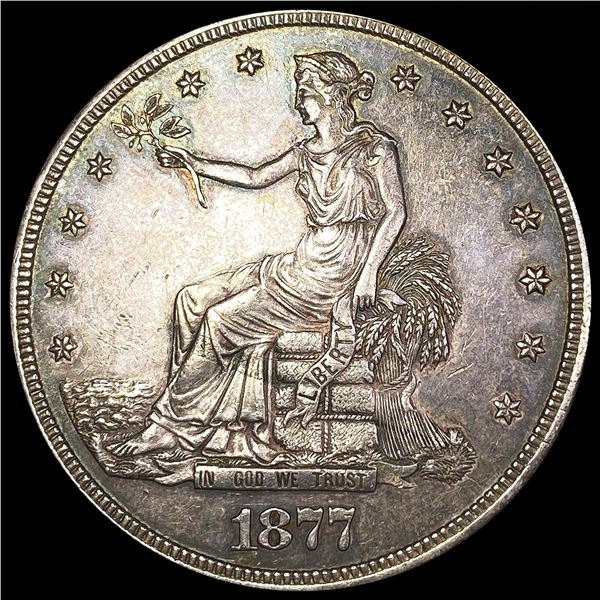 1877-S Silver Trade Dollar CLOSELY UNCIRCULATED