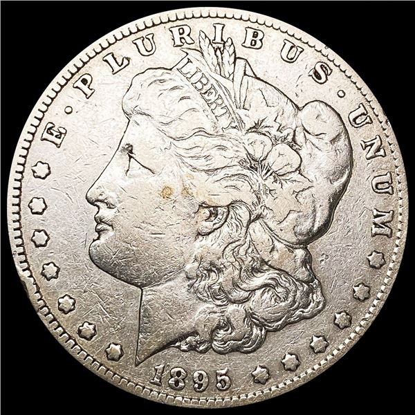 1895-S Morgan Silver Dollar NEARLY UNCIRCULATED