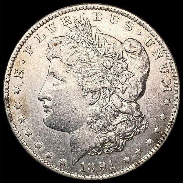 1891-CC Morgan Silver Dollar UNCIRCULATED