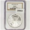 Image 1 : 1995 American Silver Eagle NGC MS69