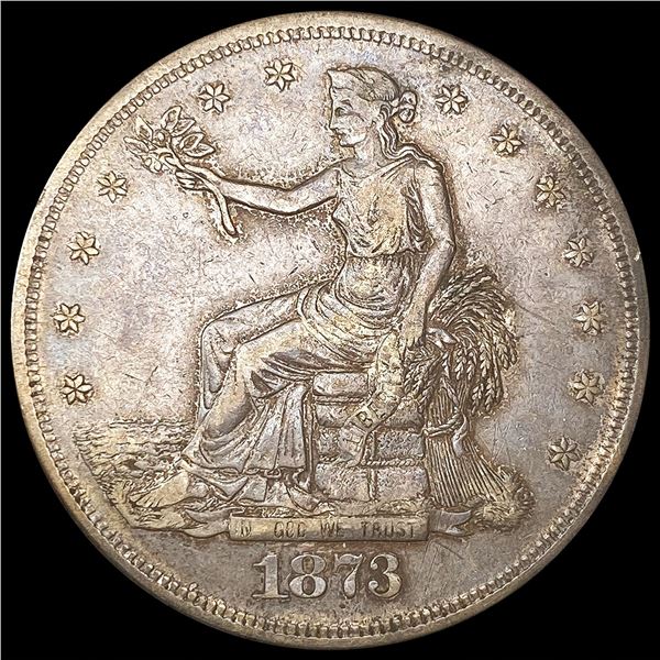 1873-S Silver Trade Dollar LIGHTLY CIRCULATED