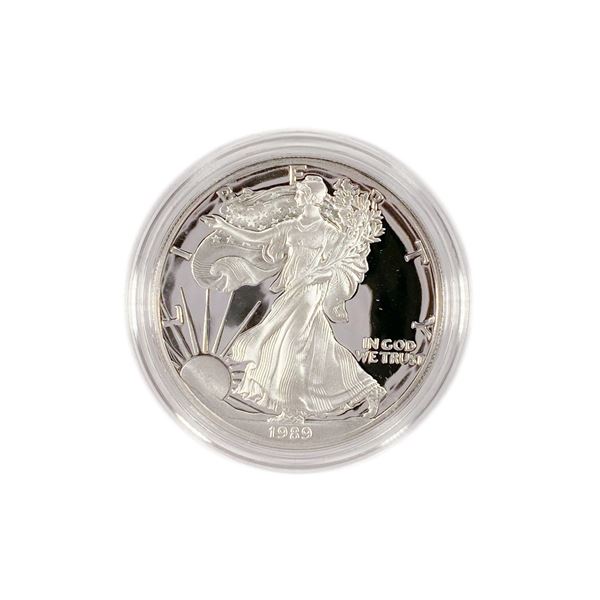 1989-S American 1oz Silver Eagle Proof