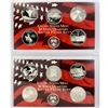Image 2 : 2007-2008 US Proof Quarter Sets (10 Coins)