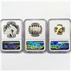 Image 2 : 2022 Negro Leagues Proof Set (3) NGC PF UC