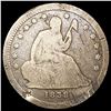 Image 1 : 1839 Seated Liberty Quarter NICELY CIRCULATED
