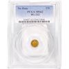 ND Round California Gold Quarter PCGS MS62 BG-222