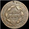 Image 2 : 1829 Classic Head Half Cent NICELY CIRCULATED