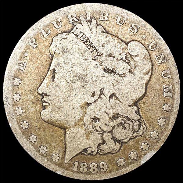 1889-CC Morgan Silver Dollar NICELY CIRCULATED