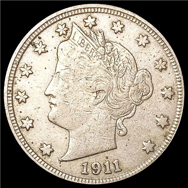 1911 Liberty Victory Nickel LIGHTLY CIRCULATED