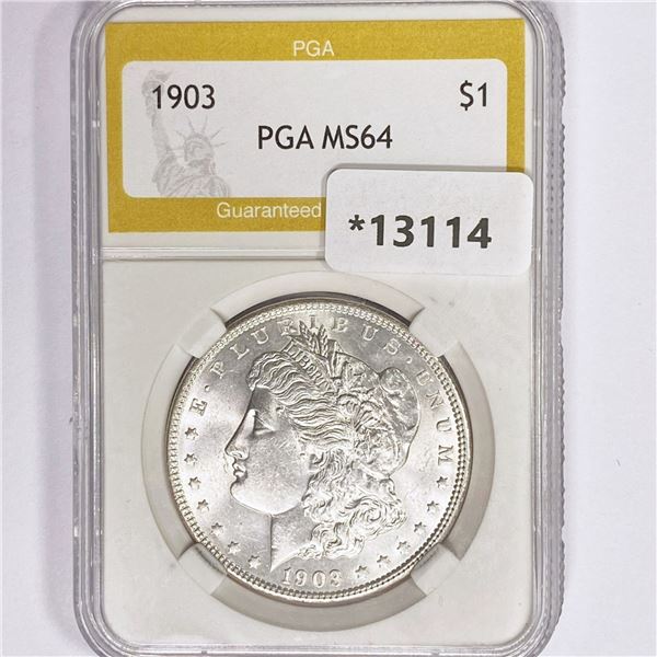 1903 Morgan Silver Dollar PGA MS64