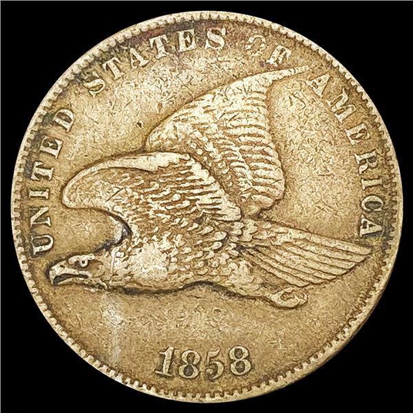 1858 Flying Eagle Cent LIGHTLY CIRCULATED