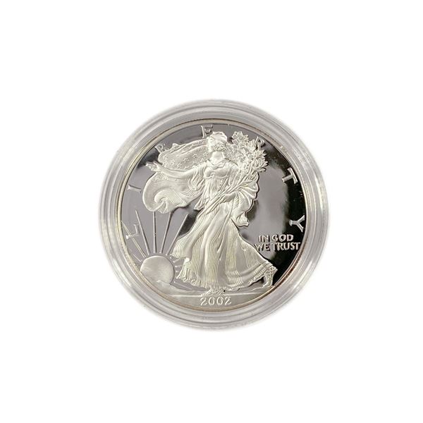 2002-W American 1oz Silver Eagle Proof