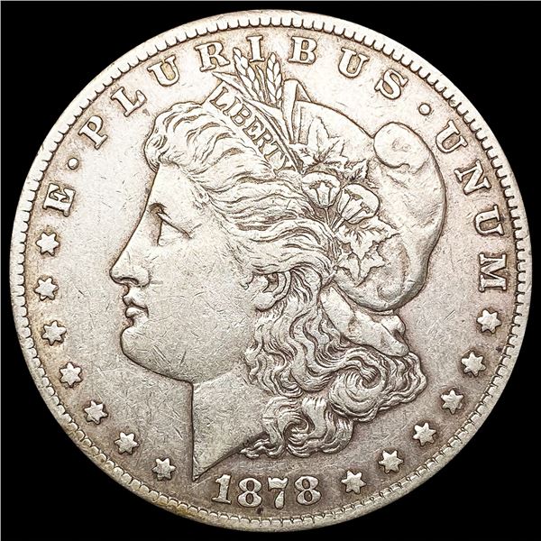 1878-CC Morgan Silver Dollar LIGHTLY CIRCULATED