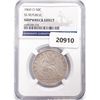 Image 1 : 1860-O Seated Lib. 50C NGC Shipwreck SS Rep Bx