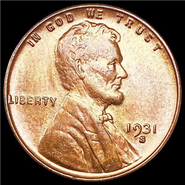 1931-S RD Wheat Cent UNCIRCULATED