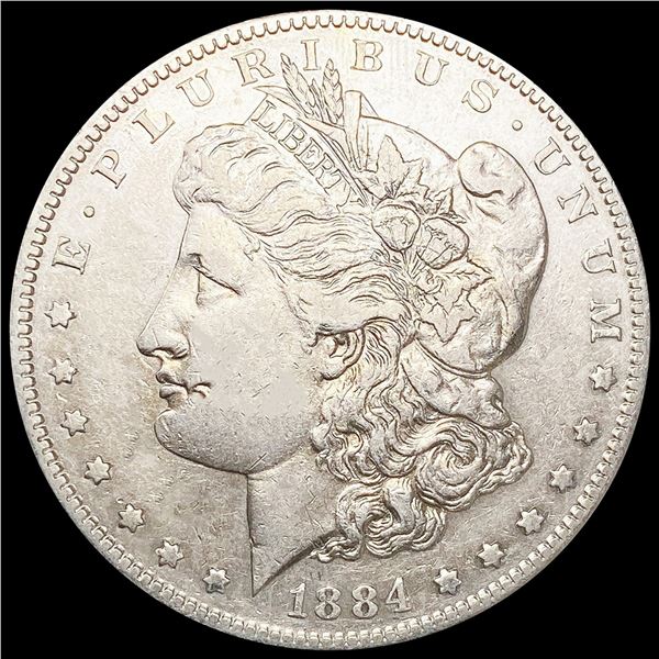 1884-S Morgan Silver Dollar CLOSELY UNCIRCULATED