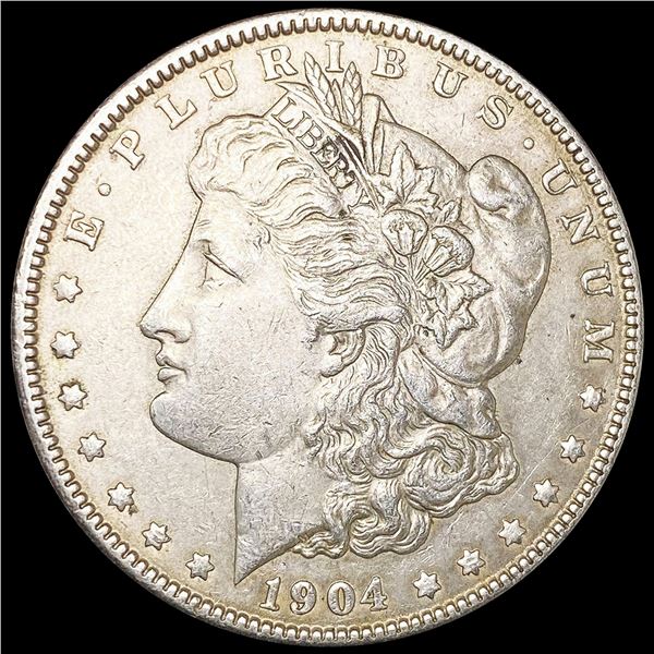 1904 Morgan Silver Dollar CLOSELY UNCIRCULATED