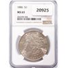 Image 1 : 1886 Morgan Silver Dollar NGC MS63