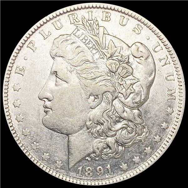 1891-O Morgan Silver Dollar CLOSELY UNCIRCULATED