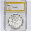 Image 1 : 1900-S Morgan Silver Dollar PGA MS63