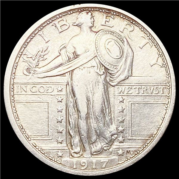 1917 Standing Liberty Quarter NEARLY UNCIRCULATED