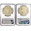 Image 2 : 1921-S, 1921-D Set (2) Morgan Silver Dollar NGC