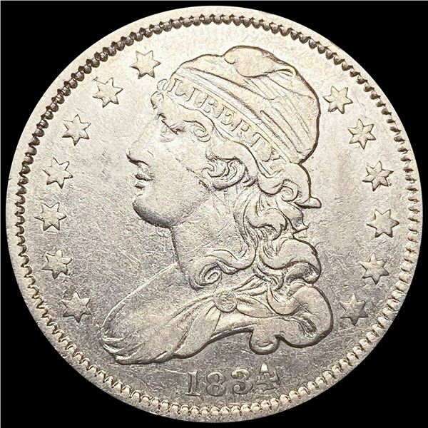 1834 Capped Bust Quarter ABOUT UNCIRCULATED