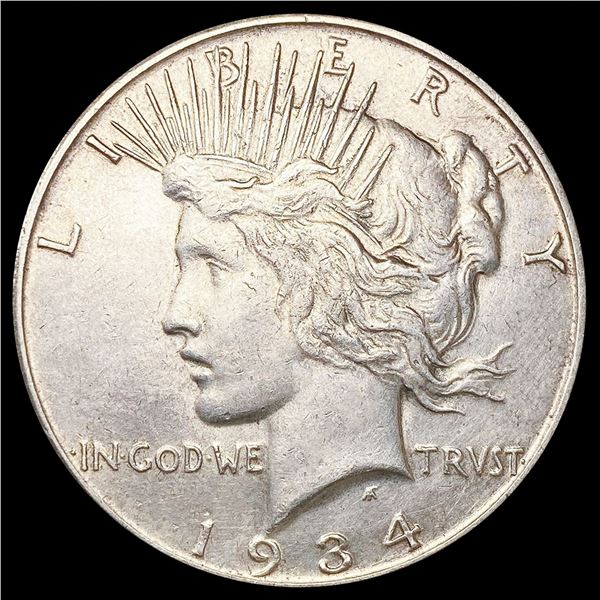 1934-S Silver Peace Dollar UNCIRCULATED