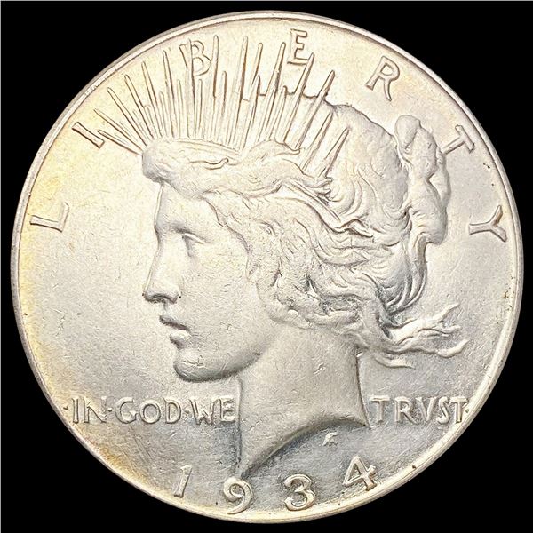 1934-S Silver Peace Dollar UNCIRCULATED