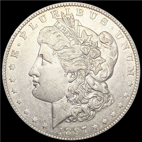 1897-O Morgan Silver Dollar CLOSELY UNCIRCULATED