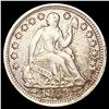 Image 1 : 1853 Arrows Seated Liberty Half Dime LIGHTLY