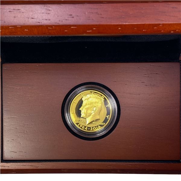 2014-W Kennedy 23.328g Gold Half Dollar